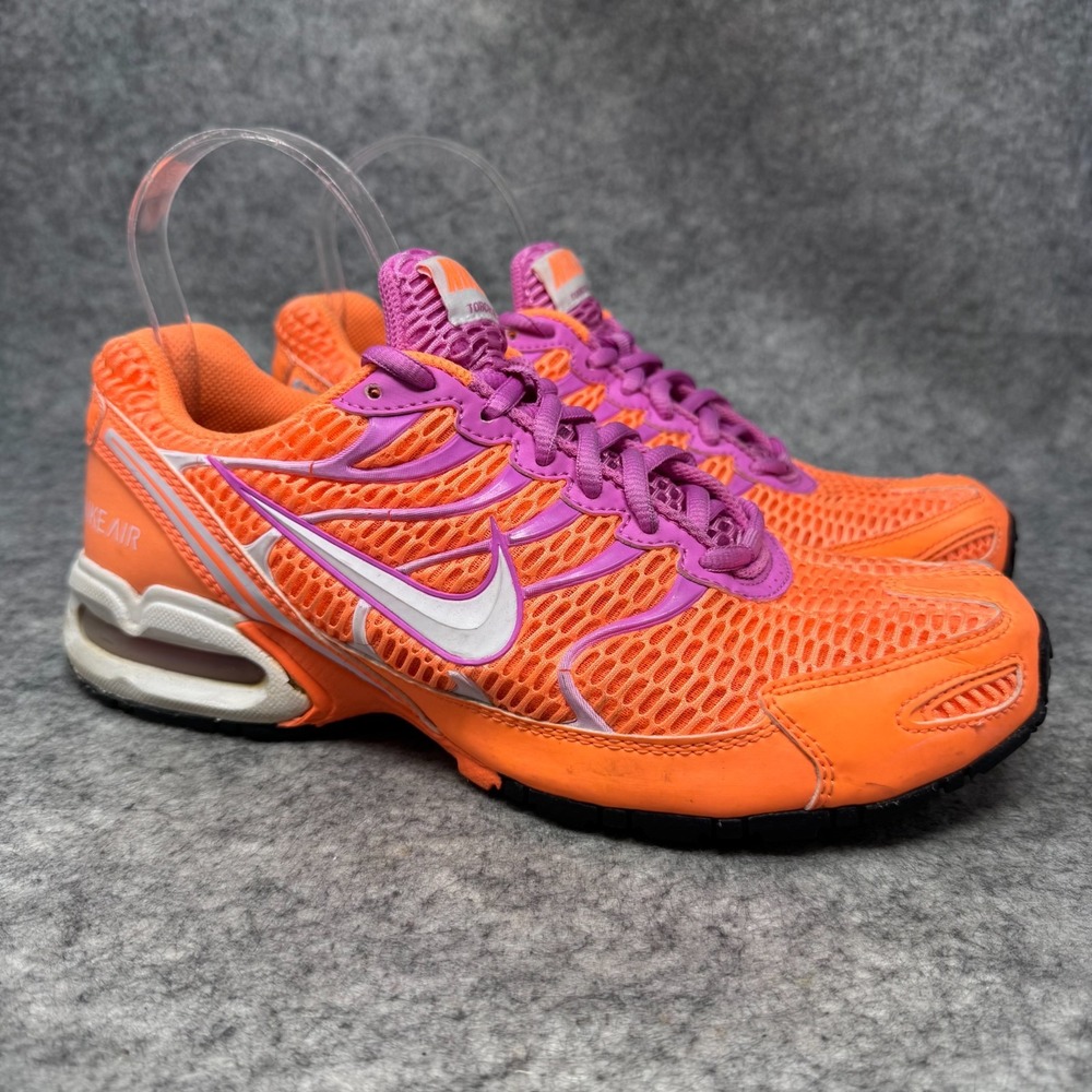 Nike Air Max Torch 4 Shoes Womens Size 9.5 Orange Pink Athletic Running Sneakers